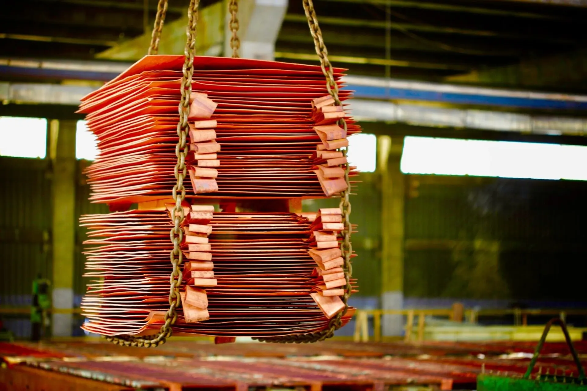 Copper cathode production facility
